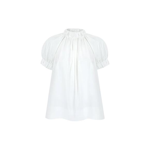 Monica Nera White Kate Shirt - Picture 9 of 10
